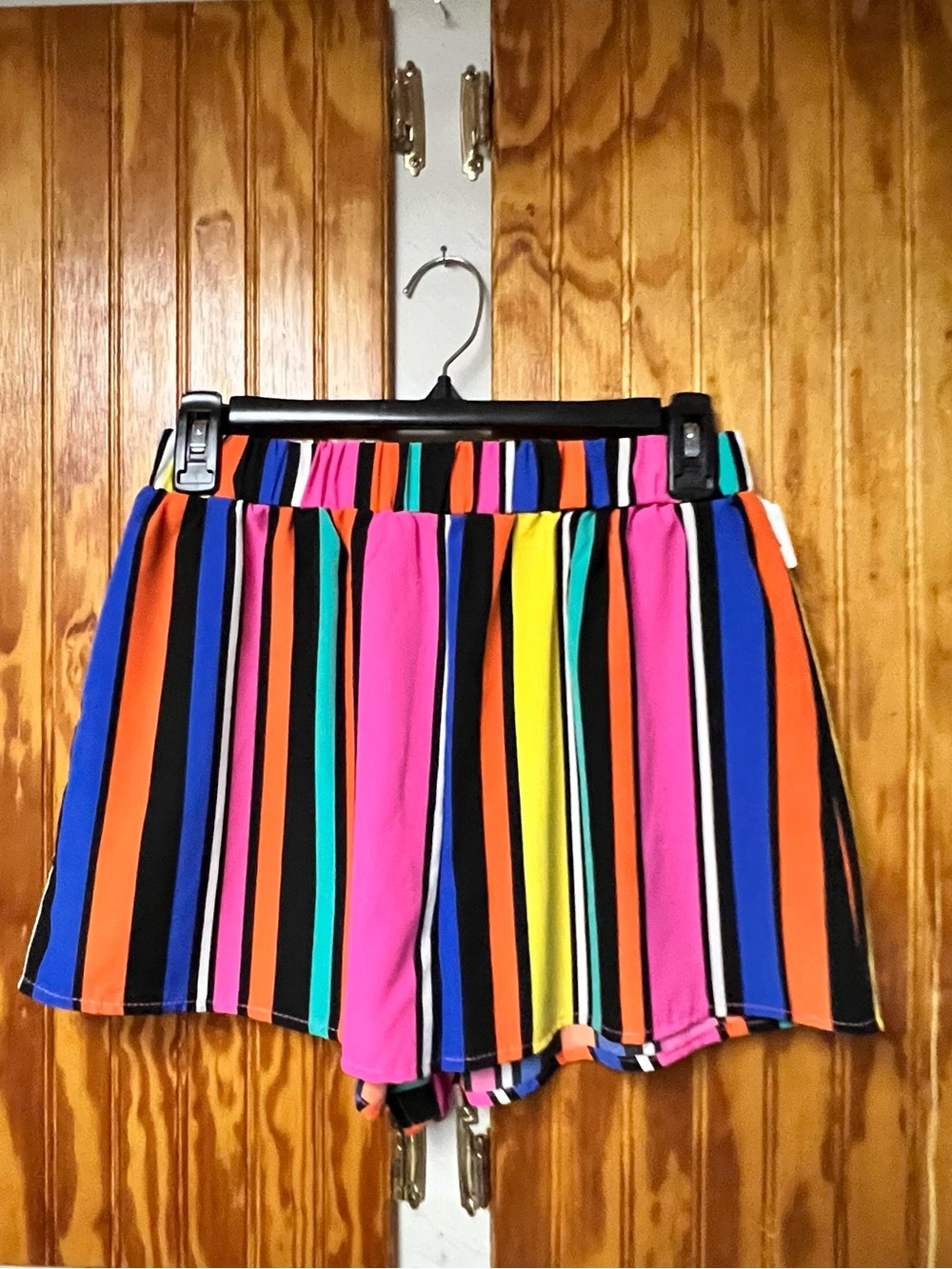 SHEIN Women's Multicolor Striped Shorts size M